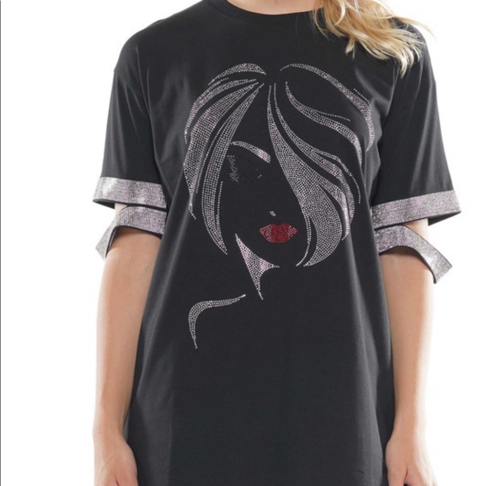 🔥SALE🔥Stone Lady Split Sleeve T-Shirt